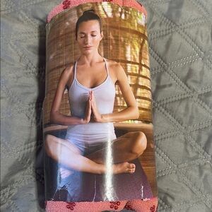 Calmia Pink Super Grip Yoga Towel